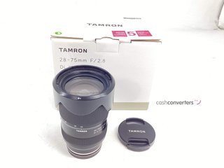 objetivos tamron 28-75mm f/2.8 di iii vxd g2