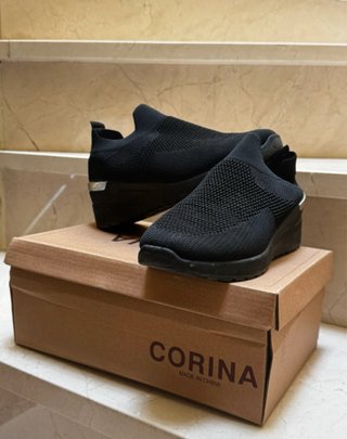 Zapatillas calcetín negras