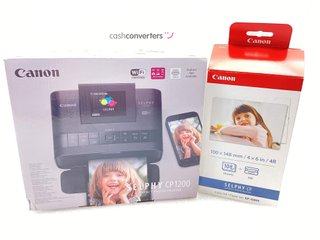 impresora fotografica canon selphy cp1200