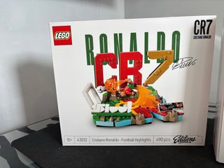 LEGO Cristiano Ronaldo CR7 y Messi 10 juguete