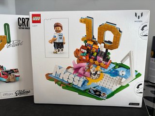 LEGO Cristiano Ronaldo CR7 y Messi 10 juguete