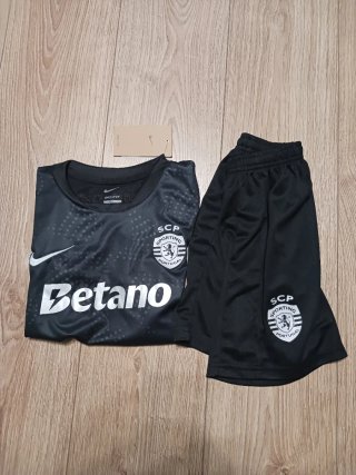 Conjunto Nike Sporting CP Preto 5 anos