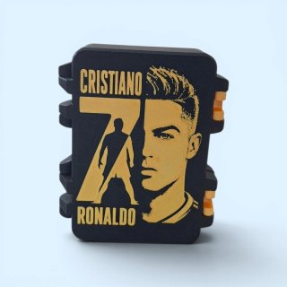 ​Caixa em impressão 3D para cromos e cartas