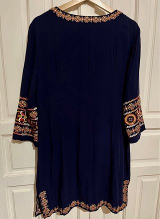 Vestido Caftán ANANY Bordado Talla 42