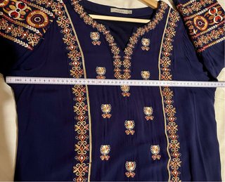 Vestido Caftán ANANY Bordado Talla 42