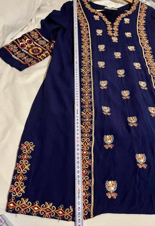 Vestido Caftán ANANY Bordado Talla 42