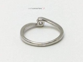 anillo plata 925mm con piedra con diamante de laboratorio t. 13 (16,88 mm)