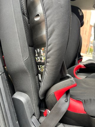 Silla coche Britax Römer negra