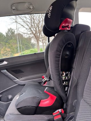 Silla coche Britax Römer negra