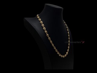 cadena oro 18k 30cm