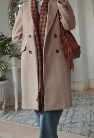Abrigo Koton Beige Talla XS