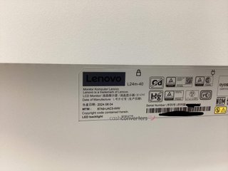 monitor led lenovo l24m-40 23.8 led