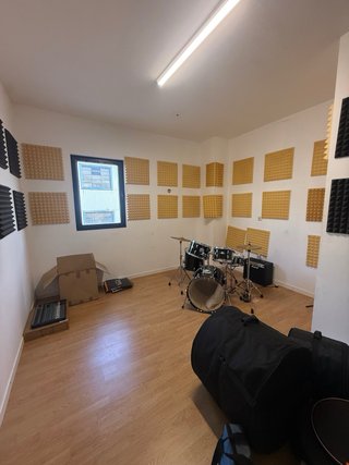 Batería Acústica Pearl Negra