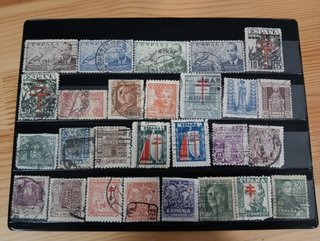 125 Sellos España Estado Español 1936-1949
