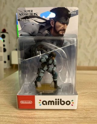 Amiibo Solid Snake Metal Gear