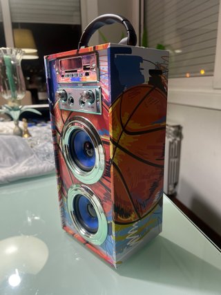 Altavoz Bluetooth Karaoke Multicolor