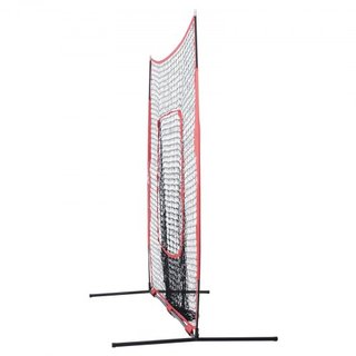213.4 x 213.4 cm Red de Práctica de Béisbol y Softbol, Red de Entrenamiento de Béisbol Portátil para Golpear, Batear, Atrapar, Lanzar, Equipo de Entrenamiento de Béisbol con Bolsa de Transporte y ...