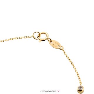 pulsera oro 18k con piedra con circonita