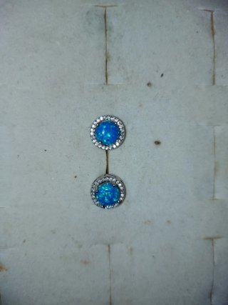 Conjunto de 4 anillos de plata se venden por 30/un