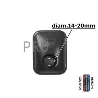 Gran Angular Cristal Con Carcasa Manual Convexo - Camion MAN M90 / F90 (1988-1994)