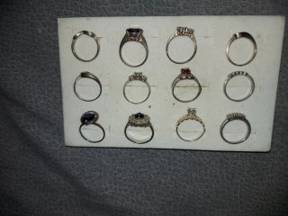 Lote de 12 Anillos de Plata a 10€ cada uno