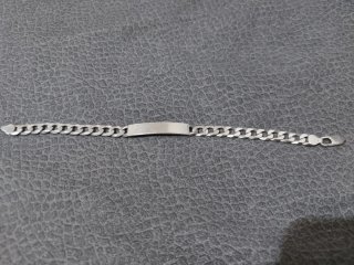 Pulsera de plata con circonitas