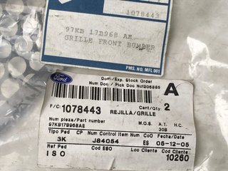Rejilla paragolpes Ford KA I