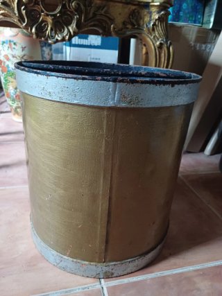 Antiguo Decalitro Doble medida para Grano rustica