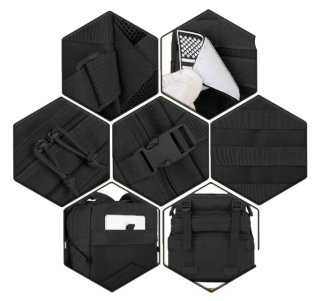 Mochila Táctica Negra