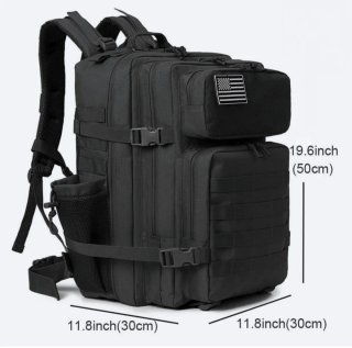 Mochila Táctica Negra