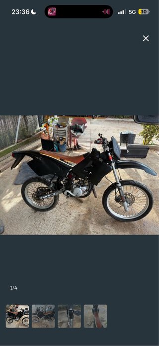 Beta Trueba RRT Enduro Negra