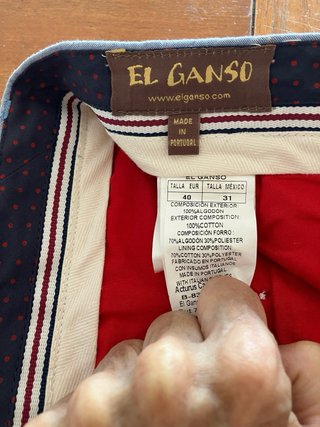 Pantalón El Ganso Azul