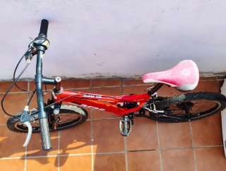 Bicicleta Berg Roja Juvenil