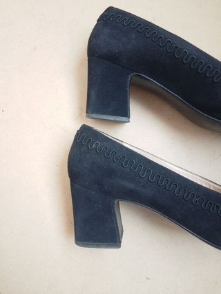 Nebuloni Scarpe Décolleté Vintage Nere pelle 41