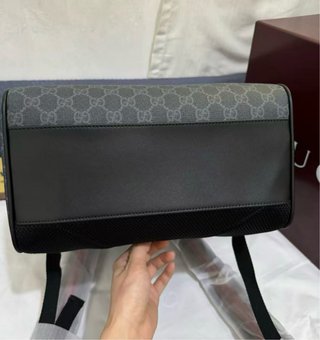 Mochila Gucci Negra y Gris