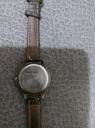 Reloj Timex Negro y Plateado