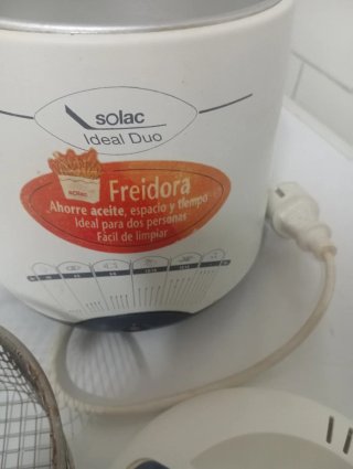 Freidora Solac Ideal Duo
