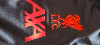 Chaqueta Liverpool Nike Talla L Negra Roja