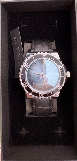 Reloj Philipp Blanc Negro/Plateado