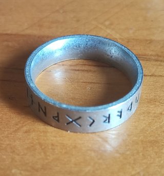 Lote 3 Anillos Vikingos Acero Inoxidable