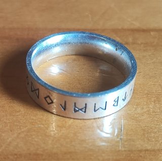 Lote 3 Anillos Vikingos Acero Inoxidable