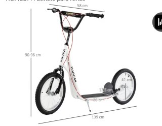 Patinete grande para niños 5+