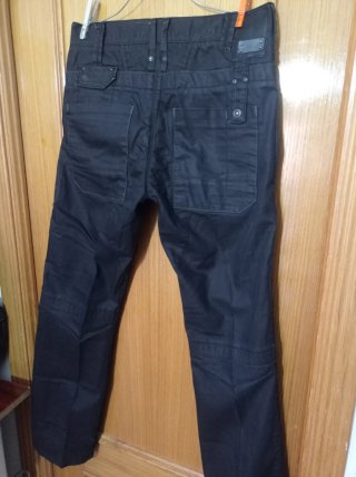 Pantalones cargo Jack Jones negros hombre