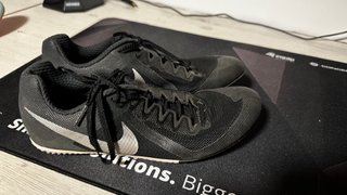 Zapatillas Nike Clavos Running Negras