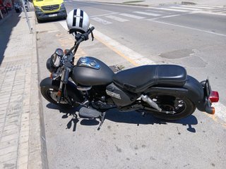Keeway Superlight Negra