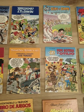 Tebeos de Mortadelo y Filemón