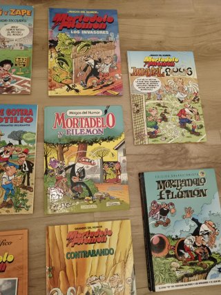 Tebeos de Mortadelo y Filemón