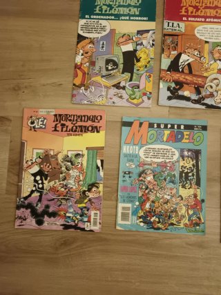 Tebeos de Mortadelo y Filemón