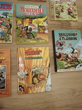 Tebeos de Mortadelo y Filemón