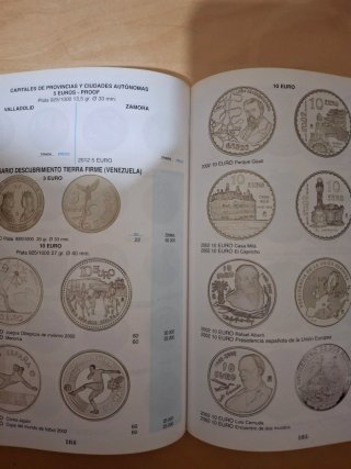 Catálogo Monedas Españolas Unión Europea 1833-2013